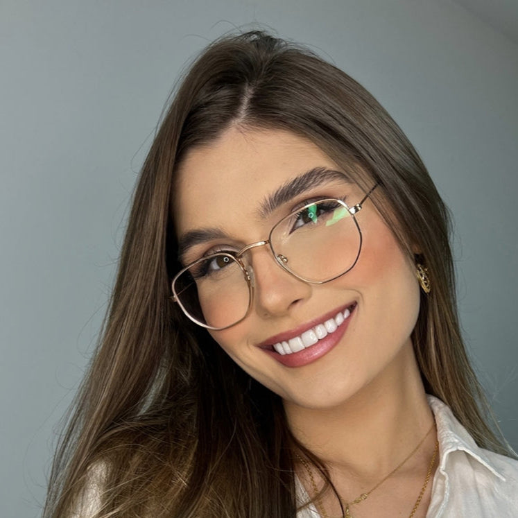 Óculos de Grau Kessy 955 Dourado